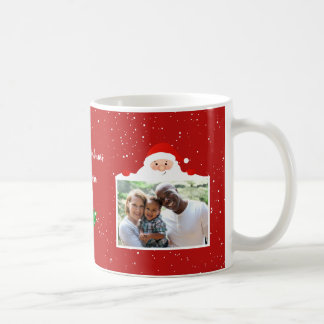 Caneca De Café Papais noeis Festivos Cheeky - Foto Personalizada 