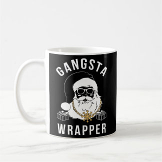 Caneca De Café Papais noeis Gangster do Wrapper Gangster