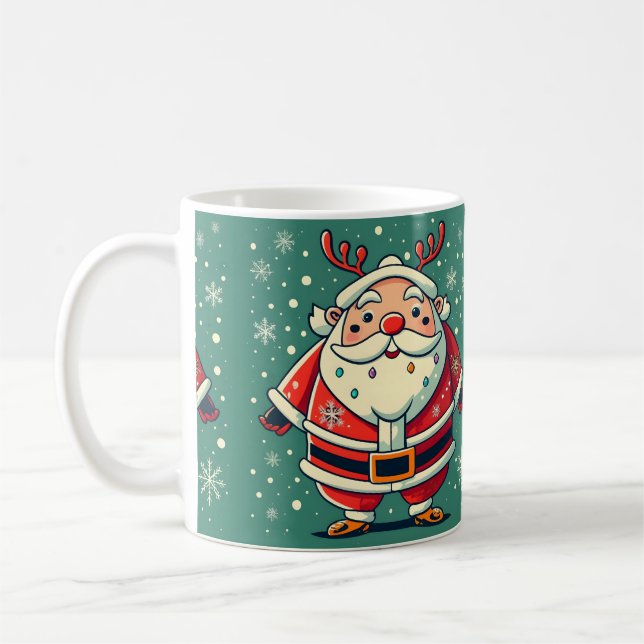 Caneca De Café papais noeis gordos (Esquerda)