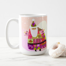 Caneca De Café Papais noeis Joyous Mug