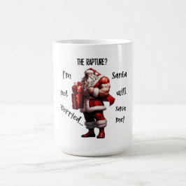 Caneca De Café Papais noeis Me Salvem