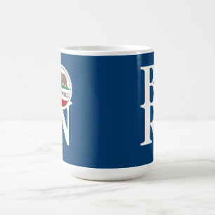 Caneca De Café Papais noeis nasceres Cruz Azul Mug de 15oz