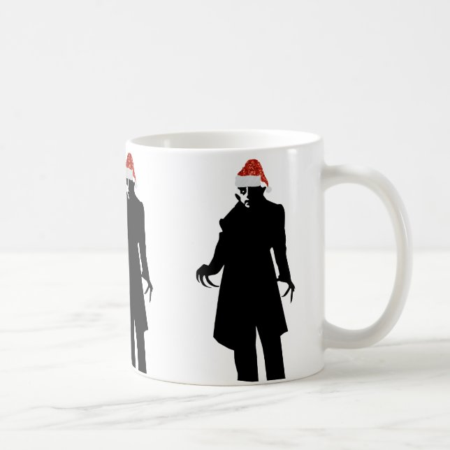 Caneca De Café papais noeis nosferatu (Direita)