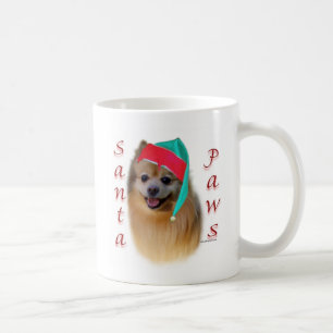 Caneca De Café Papais noeis Pomeranianos