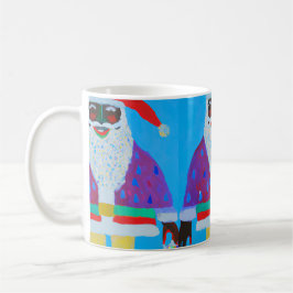 Caneca De Café Papais noeis Pretos Whimsic