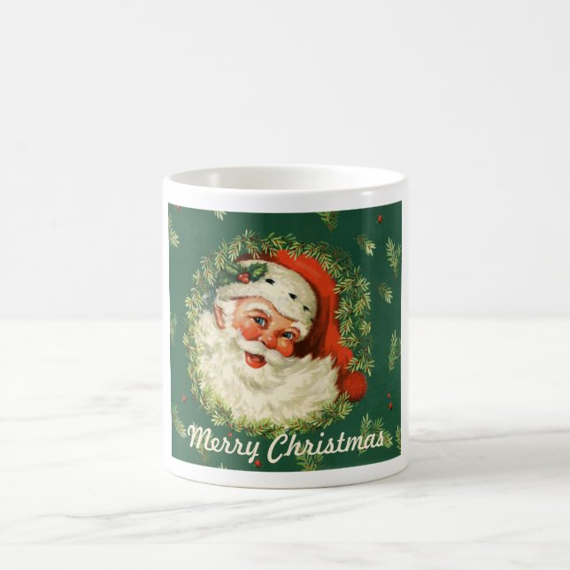 Caneca De Café Papais noeis Retro Mug (Centro)