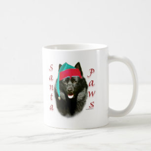 Caneca De Café Papais noeis Schipperke Paws