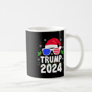 Caneca De Café Papais noeis Trump 2024 Usa Fazem Excelente De Nat