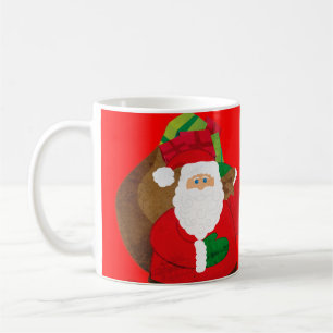 Caneca De Café Papais noeis vermelhos "Se você acredita..." canec