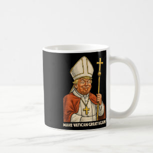Caneca De Café Papal Trump Divertido Design Com Vestígios Popular