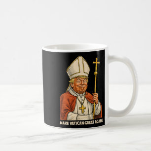 Caneca De Café Papal Trump Divertido Design Com Vestígios Popular