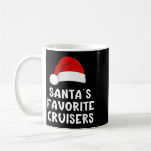 Caneca De Café Papas de Natal Cruzeiros Favoritos do Papai Noel C