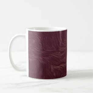 Caneca De Café Papel de parede de ouro de luxo. Art Deco Pattern.