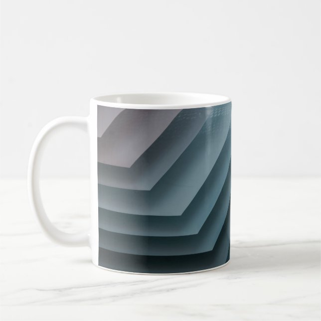 Caneca De Café Papel de parede digital em branco e em branco (Esquerda)