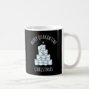 Caneca De Café Papel higiênico da árvore de Natal da quarentena d