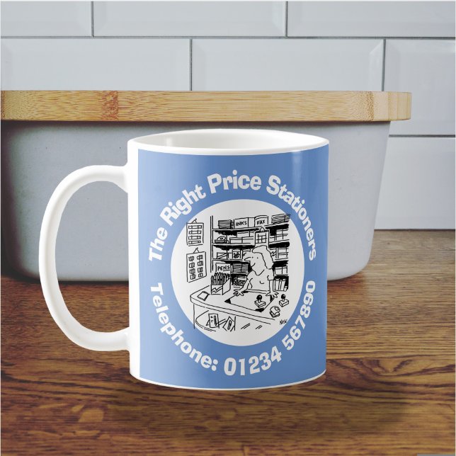 Caneca De Café Papelarias e Impressoras de Escritório Negócios (Stationers Mug)