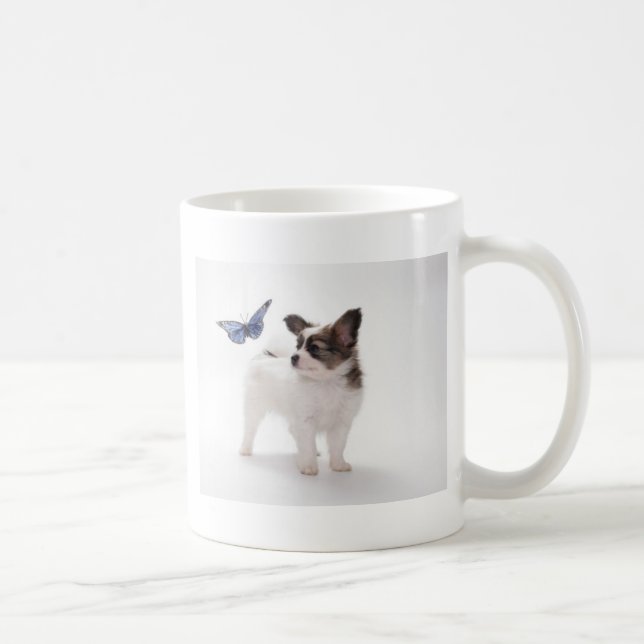 Caneca De Café Papillon & BORBOLETA (Direita)