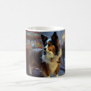 Caneca De Café Papillon Christmas Fesason Season
