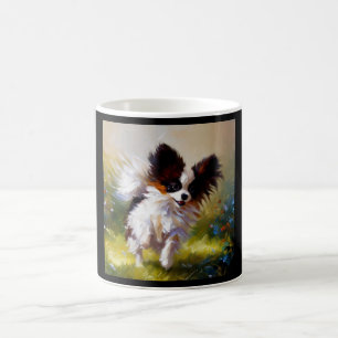 Caneca De Café Papillon Dog