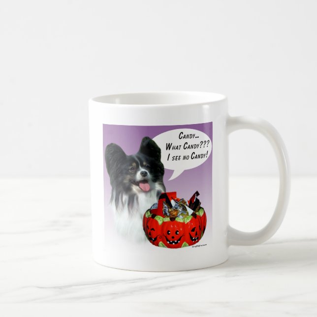 Caneca De Café Papillon Halloween (Direita)