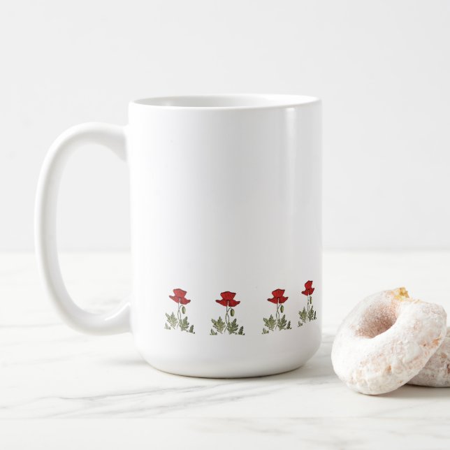 Caneca De Café Papo Vermelho (Com Donut)