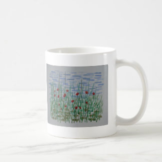Caneca De Café Papoilas & juncos