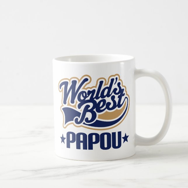 Caneca De Café Papou Worlds Best (Direita)