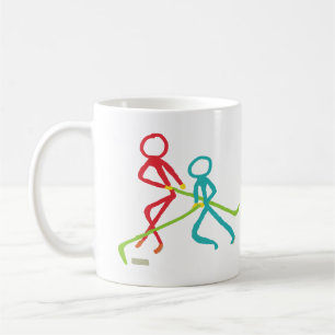 Caneca De Café Paquinhas de Hóquei no Gelo