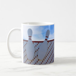 Caneca De Café Par de Boliches no Edifício