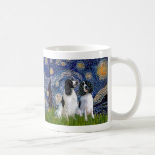 Caneca De Café Par Engilsh Springer - Noite Estrelada