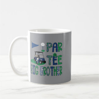 Caneca De Café Par- Irmão Grande Amante de Golfe Aniversário Famí