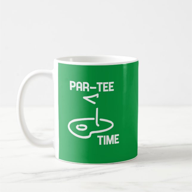 Caneca De Café Par-Tee Time White (Esquerda)
