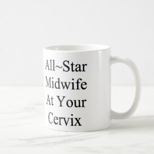 Caneca de café para a parteira