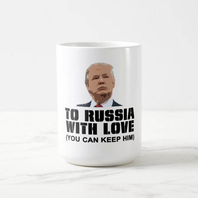 Caneca De Café Para a Rússia com Amor (Centro)