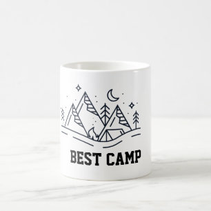 Caneca de café para acampamento / atividades ao ar