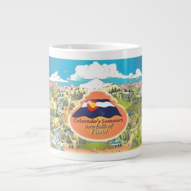 Caneca de café para ajudar a fazer o seu Dia ficar (Frente)