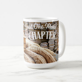 caneca de café para amantes de livros