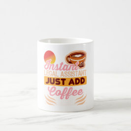 Caneca de Café para Assistente Jurídico Presente D