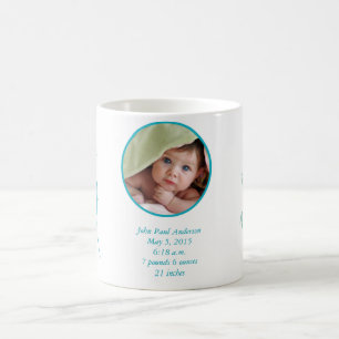 Caneca de CAFÉ para Bebê Foto do Bebê Estatísticas