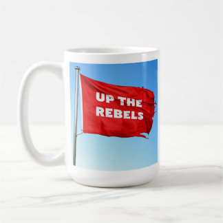 Caneca De Café Para cima, os rebeldes têm o tema Clássico Mug