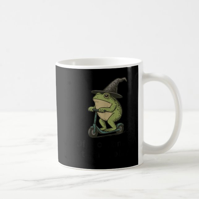 Caneca De Café Para Cometer O Sapo Da Fooleria Do Tom, Curioso Pa (Direita)