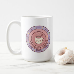 Caneca de Café para Continuar Jogo para Jogadores