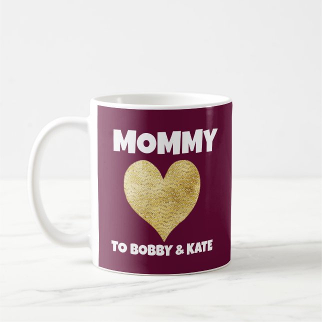 CANECA DE CAFÉ PARA CRIANÇAS COM NOME PERSONALIZAD (Esquerda)