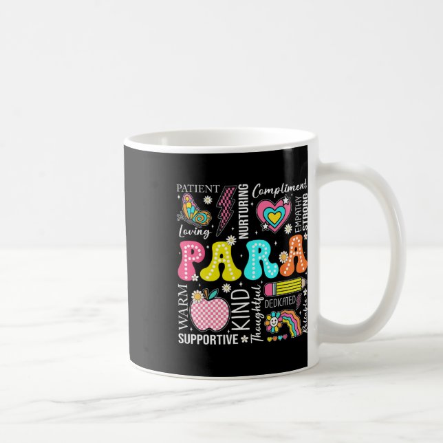 Caneca De Café Para Educador Profissional 1º Dia de Volta às Aula (Direita)