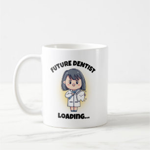 CANECA DE CAFÉ PARA FUTURO DENTISTA