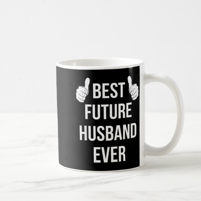 Caneca De Café Para Futuro Marido Marido Noivo (Direita)