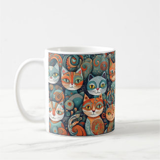 caneca de café para gatos