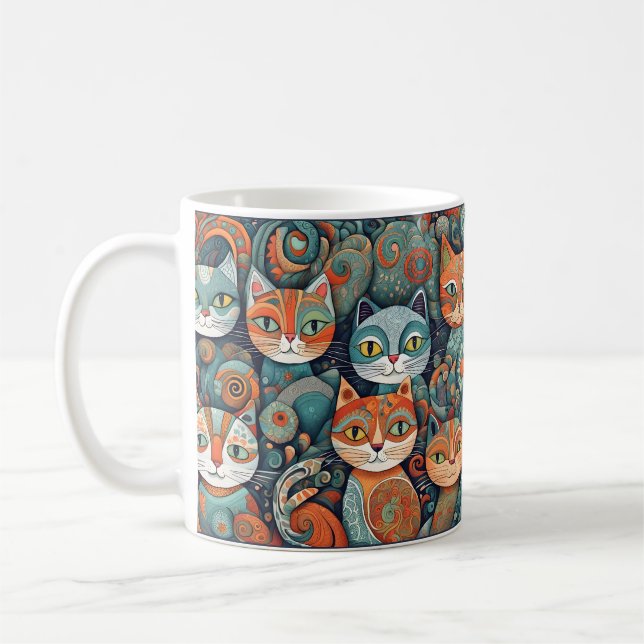 caneca de café para gatos (Esquerda)