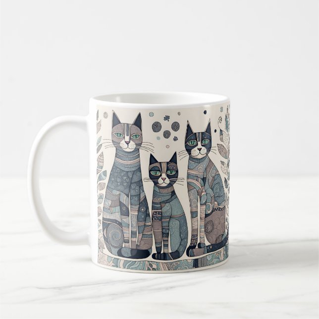 caneca de café para gatos (Esquerda)