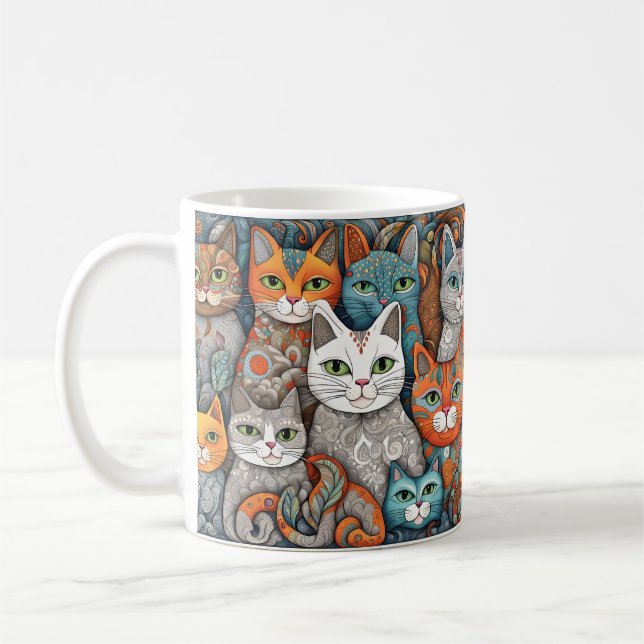 caneca de café para gatos (Esquerda)